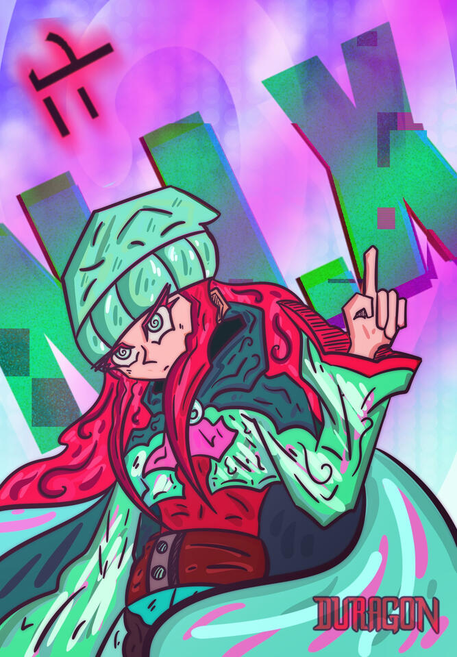 DURAGON COVER ILLUSTRATION